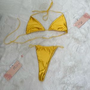 Oh Polly Yellow Bikini